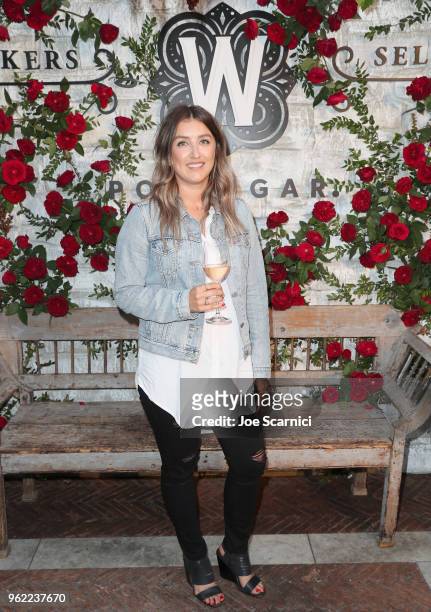 Lauren Saylor attends POPSUGAR x Winemaker's Selection Launch at A.O.C on May 24, 2018 in Los Angeles, California.