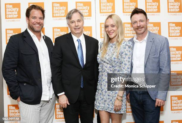 Actor Michael Weatherly, filmmaker Whit Stillman, and actors Chloe Sevigny and Mackenzie Astin attend the "Last Days Of Disco" 20th anniversary...