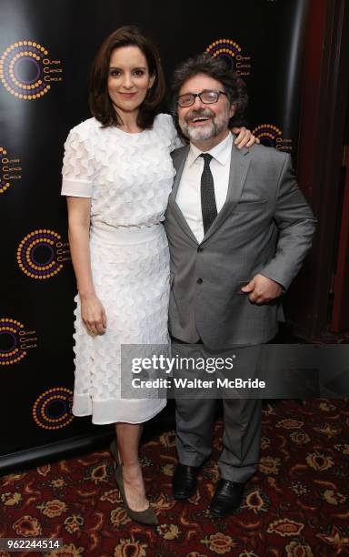 Tina Fey and Jeff Richmond attend the 68th Annual Outer Critics Circle Theatre Awards at Sardi's on May 24, 2018 in New York City.