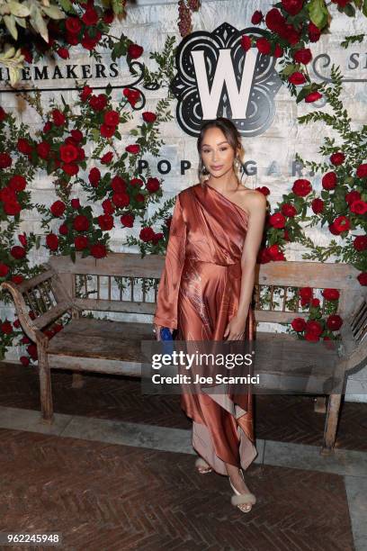 Cara Santana attends POPSUGAR x Winemaker's Selection Launch at A.O.C on May 24, 2018 in Los Angeles, California.