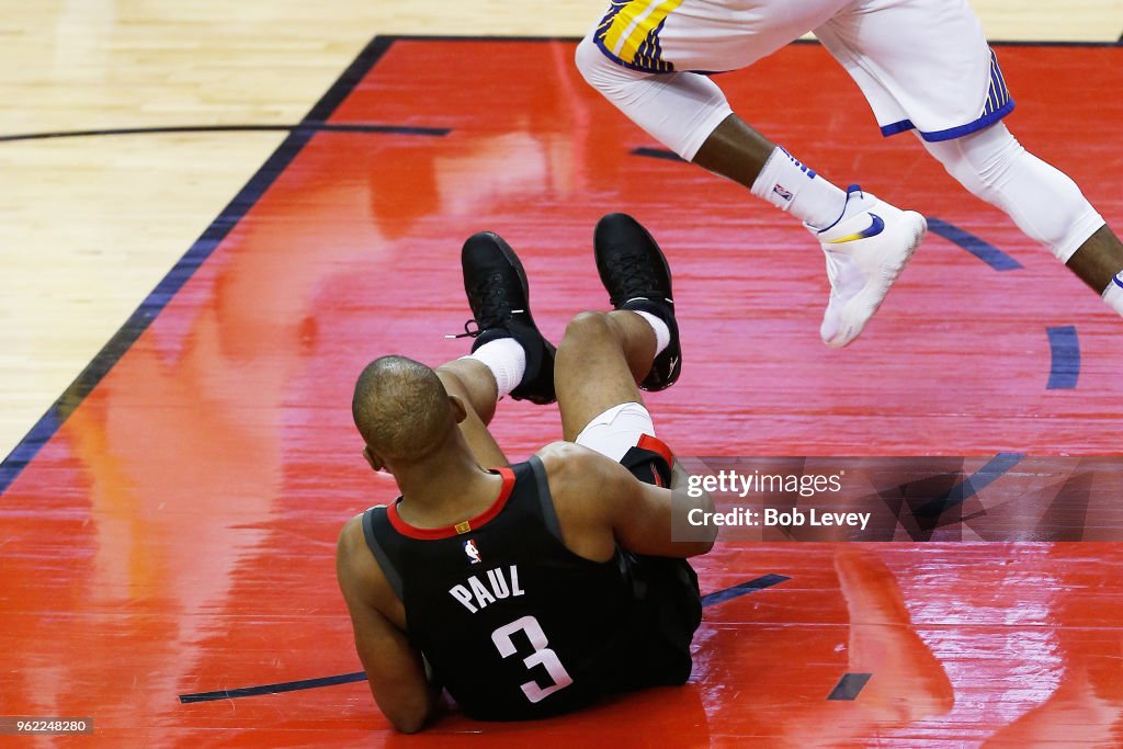 Golden State Warriors v Houston Rockets - Game Five