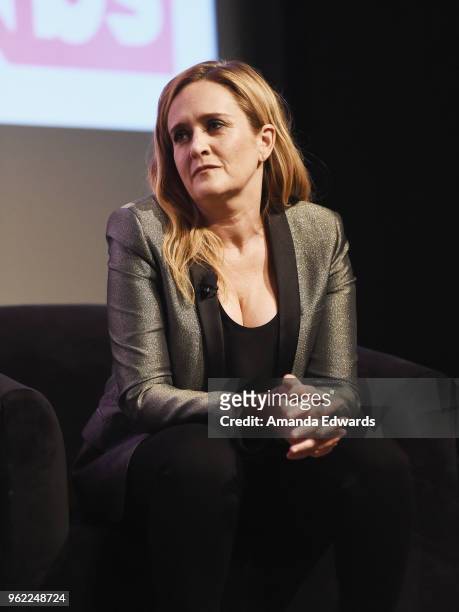Political commentator Samantha Bee attends TBS' "Full Frontal With Samantha Bee" FYC Event at the Writers Guild Theater on May 24, 2018 in Beverly...