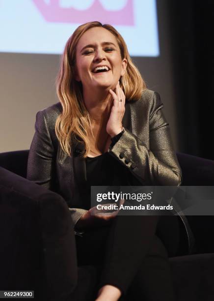 Political commentator Samantha Bee attends TBS' "Full Frontal With Samantha Bee" FYC Event at the Writers Guild Theater on May 24, 2018 in Beverly...