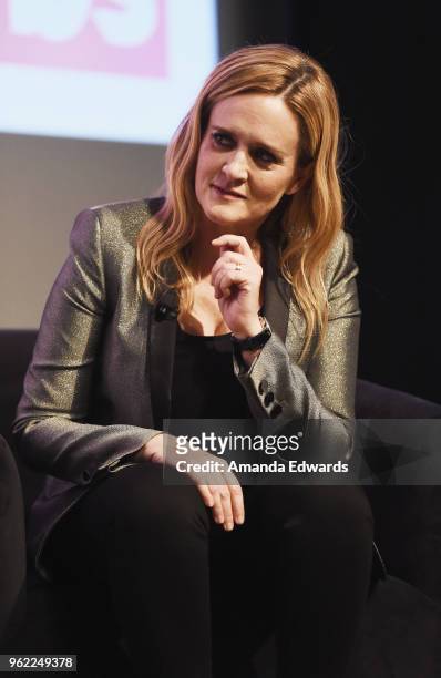Political commentator Samantha Bee attends TBS' "Full Frontal With Samantha Bee" FYC Event at the Writers Guild Theater on May 24, 2018 in Beverly...