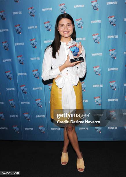 Actress Phillipa Soo attends Broadway.com Audience Choice Awards at 48 Lounge on May 24, 2018 in New York City.