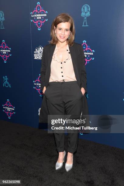 Liz Heldens attends the 20th Century Fox 2018 LA Screenings Gala at Fox Studio Lot on May 24, 2018 in Century City, California.