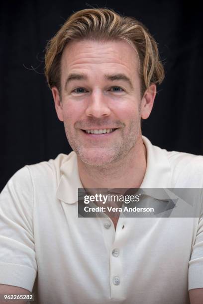 James Van Der Beek at the "Pose" Press Conference at the Whitby Hotel on May 24, 2018 in New York City.