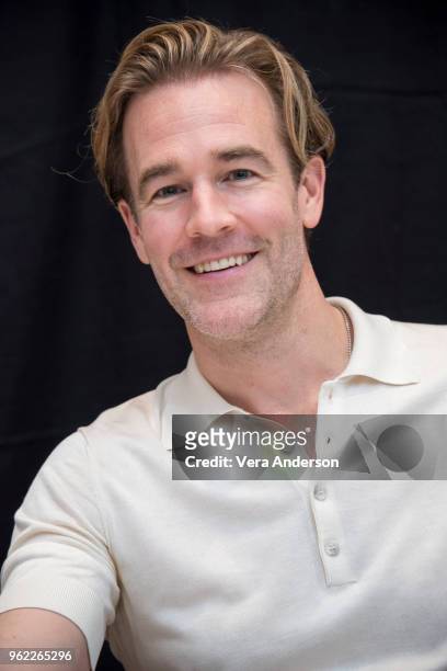 James Van Der Beek at the "Pose" Press Conference at the Whitby Hotel on May 24, 2018 in New York City.