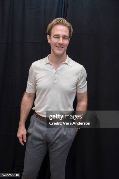 James Van Der Beek at the "Pose" Press Conference at the Whitby Hotel on May 24, 2018 in New York City.