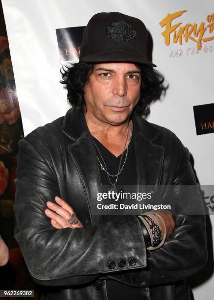 Actor Richard Grieco attends the premiere of Comedy Dynamics' "The Fury of the Fist and the Golden Fleece" at Laemmle's Music Hall 3 on May 24, 2018...
