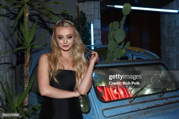 Savannah Kennick attends the Vigo Video Launch Party at Le Jardin on May 24, 2018 in Hollywood, California.