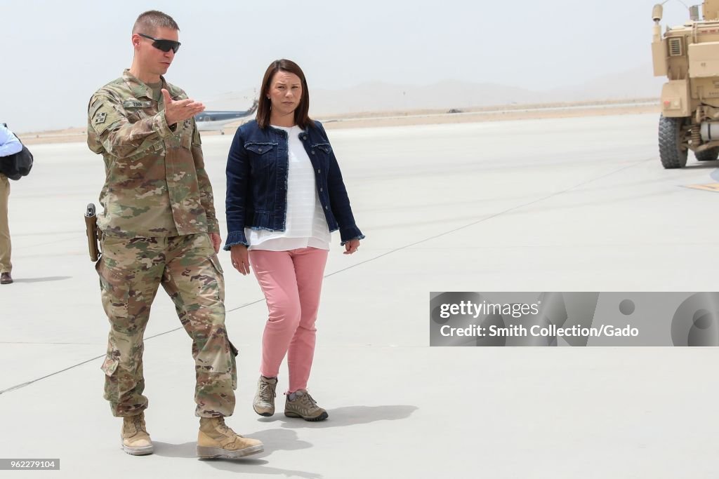 Congresswoman Visits Kandahar