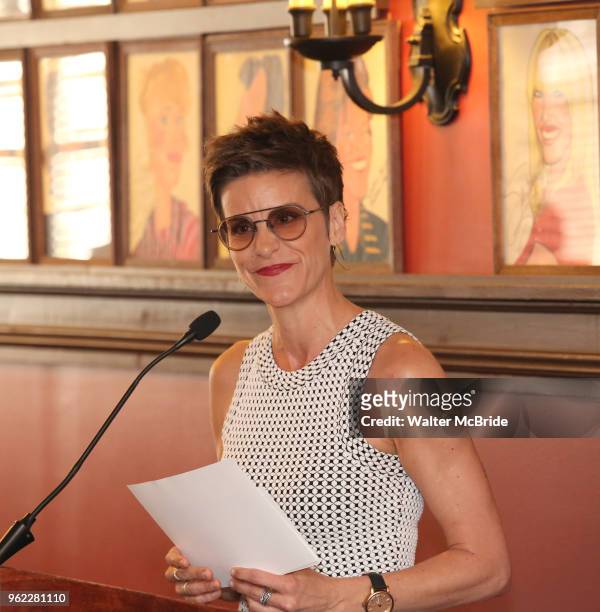 Jenn Colella during the 2018 Outer Critics Circle Theatre Awards presentation at Sardi's on May 24, 2018 in New York City.