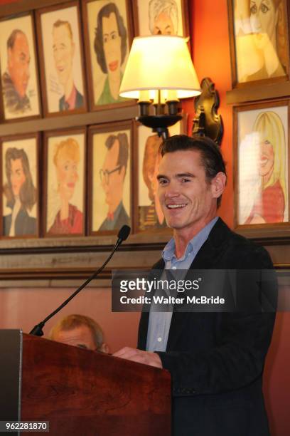 Billy Crudup during the 2018 Outer Critics Circle Theatre Awards presentation at Sardi's on May 24, 2018 in New York City.