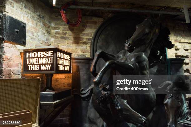 horse tunnel - camden lock market stock pictures, royalty-free photos & images