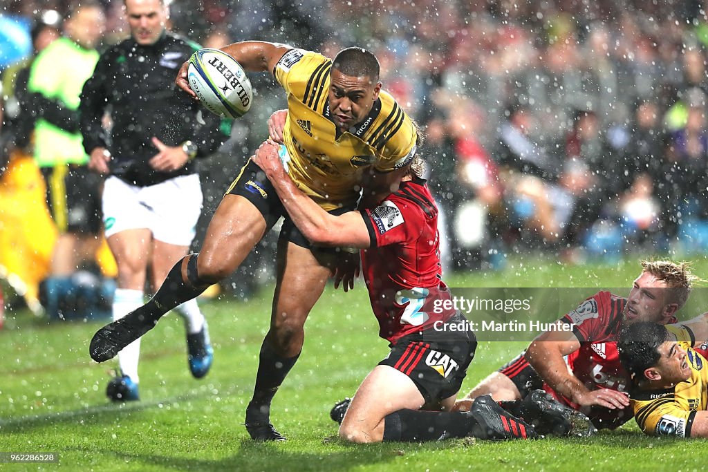 Super Rugby Rd 15 - Crusaders v Hurricanes