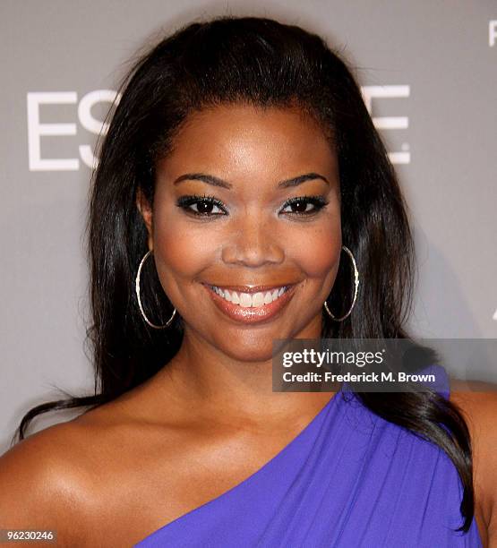 Actress Gabrielle Union attends the ESSENCE Black Women in Music event at the Sunset Tower Hotel on January 27, 2010 in West Hollywood, California.