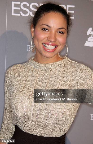 Actress Jurnee Smollett attends the ESSENCE Black Women in Music event at the Sunset Tower Hotel on January 27, 2010 in West Hollywood, California.