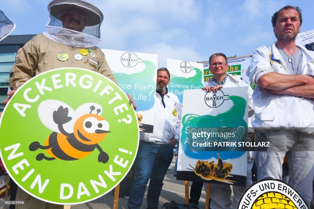 GERMANY-BAYER-CHEMICALS-DEMONSTRATION