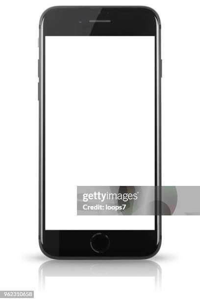 iphone 8 plus space gray - loops7 stockfoto's en -beelden