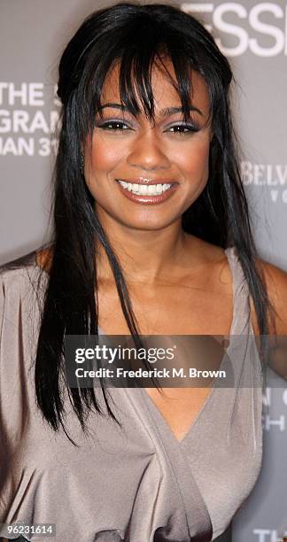 Actress Tatyana Ali attends the ESSENCE Black Women in Music event at the Sunset Tower Hotel on January 27, 2010 in West Hollywood, California.