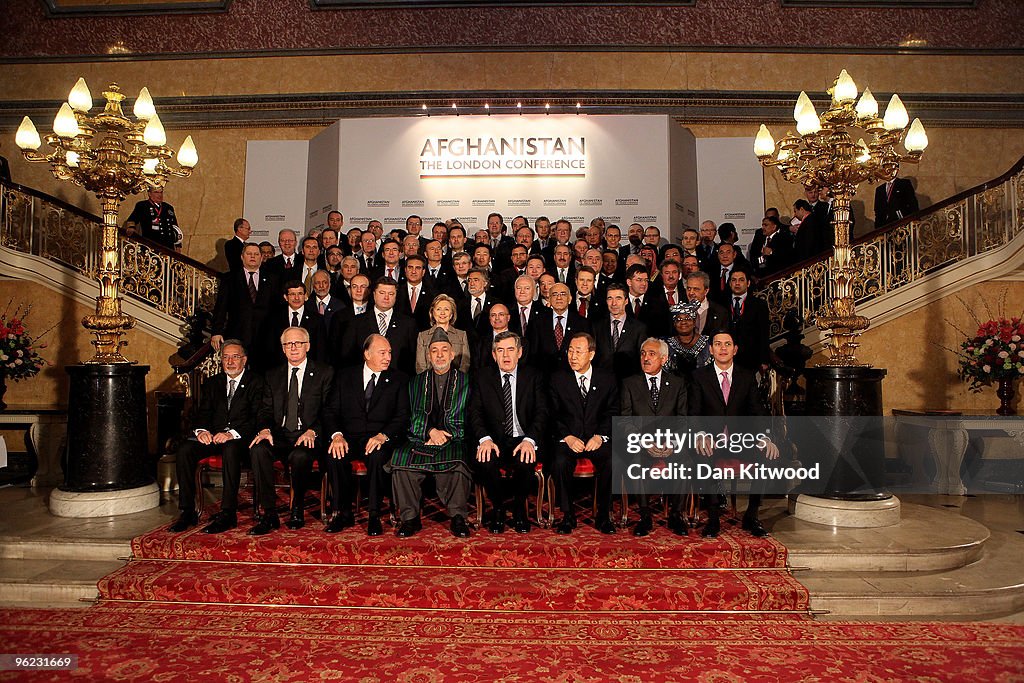 Members Of The International Community Meet For The Afghanistan Conference