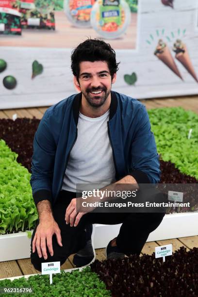 Miguel Angel Munoz Attends 'El Huerto de Florette' on May 24, 2018 in Madrid, Spain.