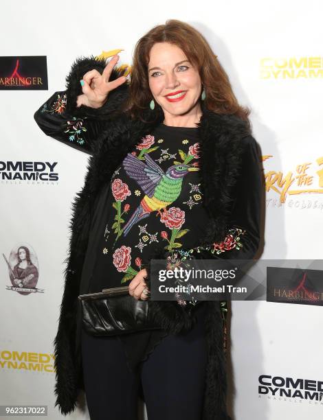Robin Riker attends the Los Angeles premiere of Comedy Dynamics' "The Fury Of The Fist And The Golden Fleece" held at Laemmle's Music Hall 3 on May...