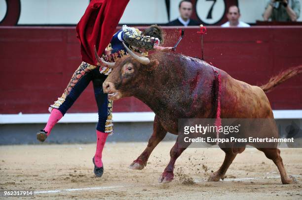 Julian Lopez 'El Juli' attends San Isidro Fair at Las Ventas bullring at Las Ventas Bullring on May 24, 2018 in Madrid, Spain.