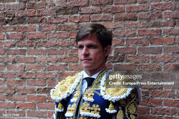 Julian Lopez 'El Juli' attends San Isidro Fair at Las Ventas bullring at Las Ventas Bullring on May 24, 2018 in Madrid, Spain.