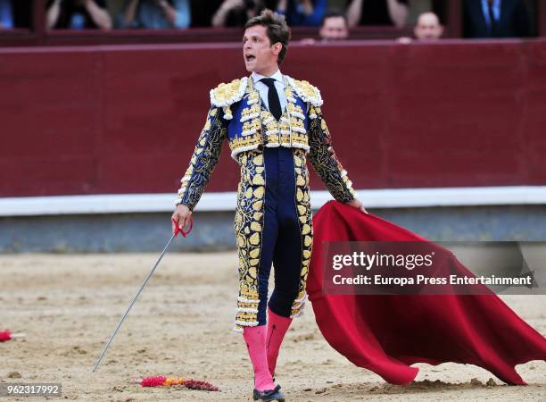 Julian Lopez 'El Juli' attends San Isidro Fair at Las Ventas bullring at Las Ventas Bullring on May 24, 2018 in Madrid, Spain.