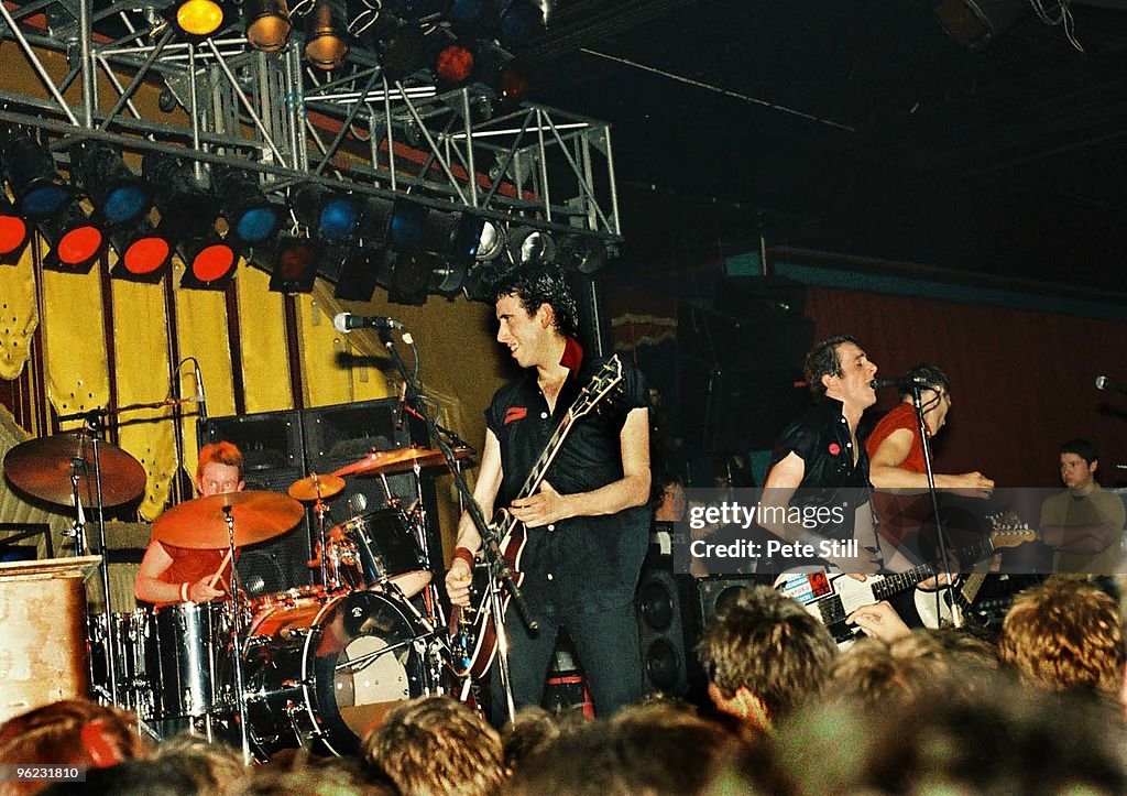 The Clash Perform At The Hammersmith Palais in London