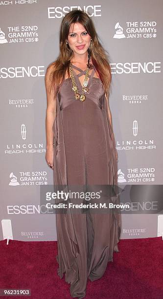 Actress Sun Behr attends the ESSENCE Black Women in Music event at the Sunset Tower Hotel on January 27, 2010 in West Hollywood, California.