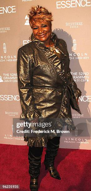 Recording artist/actress Ann Nesby attends the ESSENCE Black Women in Music event at the Sunset Tower Hotel on January 27, 2010 in West Hollywood,...