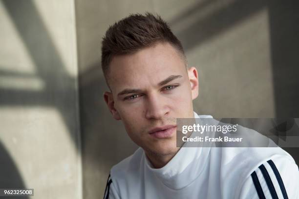 Footballer Joshua Kimmich is photographed for the Guardian on February 25, 2018 in Munich, Germany.