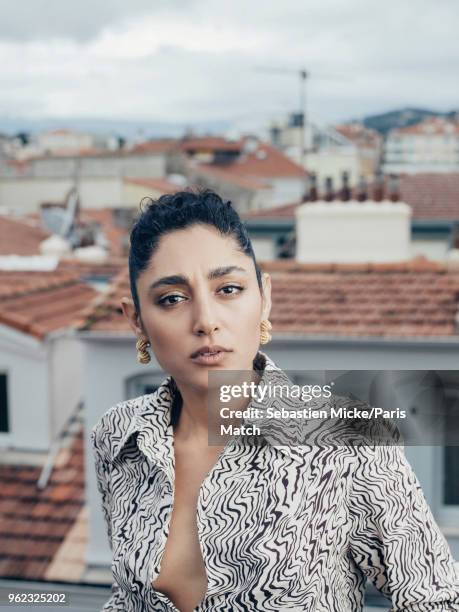 Actor Golshifteh Farahani is photographed at the 71st Cannes Film Festival for Paris Match on May 13, 2018 in Cannes, France.