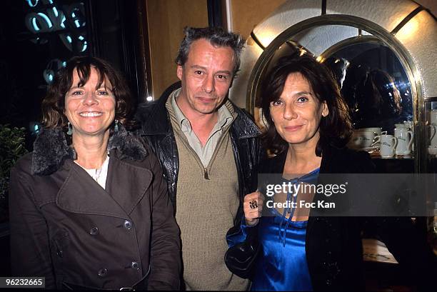 Florence Aubenas, Gregoire Bouillier and Sophie Calle