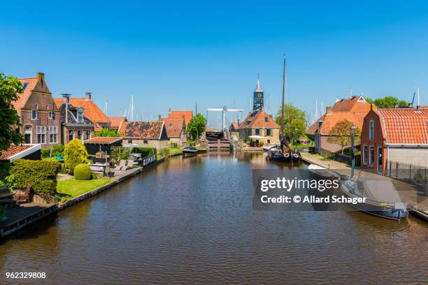 hindeloopen friesland netherlands - friesland stock pictures, royalty-free photos & images