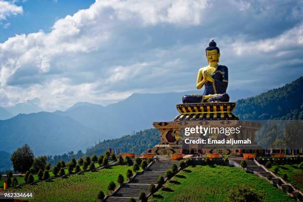 buddha park of ravangla, sikkim, india - ravangla stock pictures, royalty-free photos & images