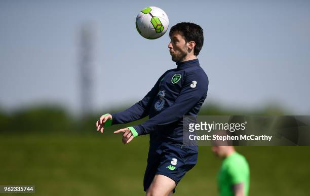 Dublin , Ireland - 25 May 2018; Harry Arter during a Republic of Ireland squad training session at the FAI National Training Centre in Abbotstown,...