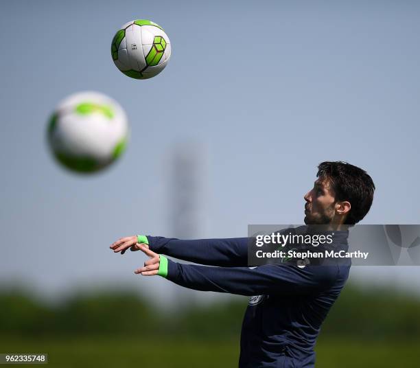 Dublin , Ireland - 25 May 2018; Harry Arter during a Republic of Ireland squad training session at the FAI National Training Centre in Abbotstown,...