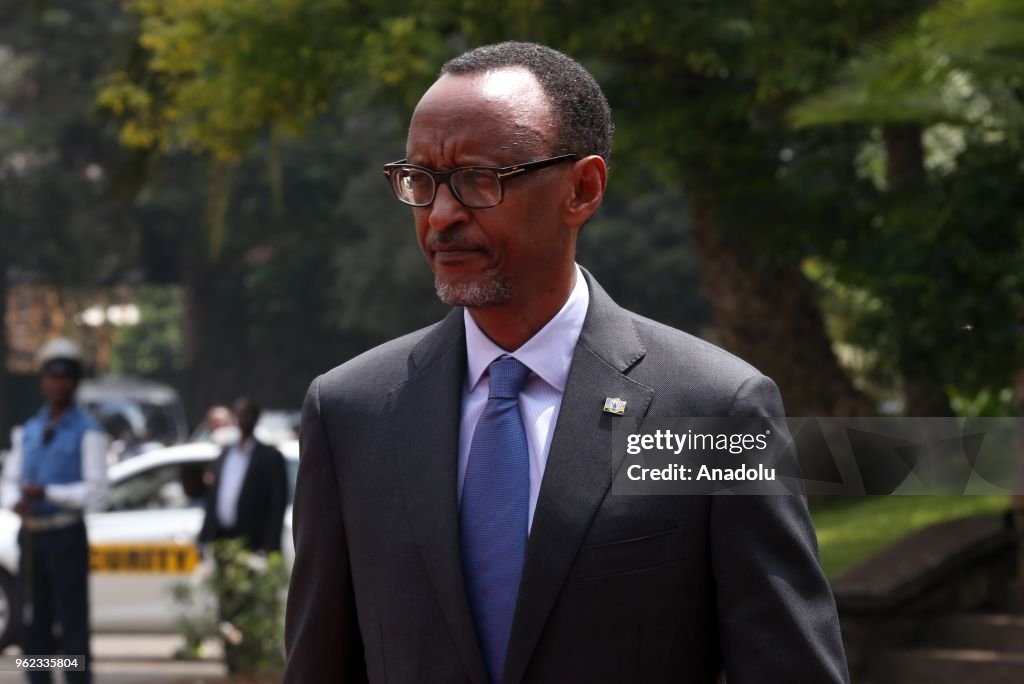 President of Rwanda Kagame in Ethiopia