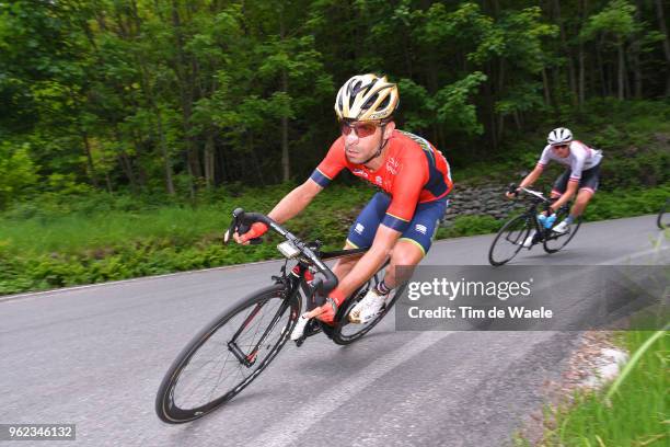 QGiovanni Visconti of Italy and Team Bahrain-Merida / during the 101st Tour of Italy 2018, Stage 19 a 185km stage from Venaria Reale to Bardonecchia...