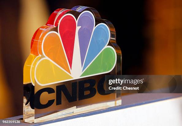 Nbc Seattle The logo of the American television channel NBC is displayed during ...