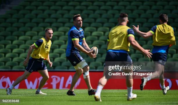 Dublin , Ireland - 25 May 2018; Jack Conan during the Leinster captains run at the Aviva Stadium in Dublin.