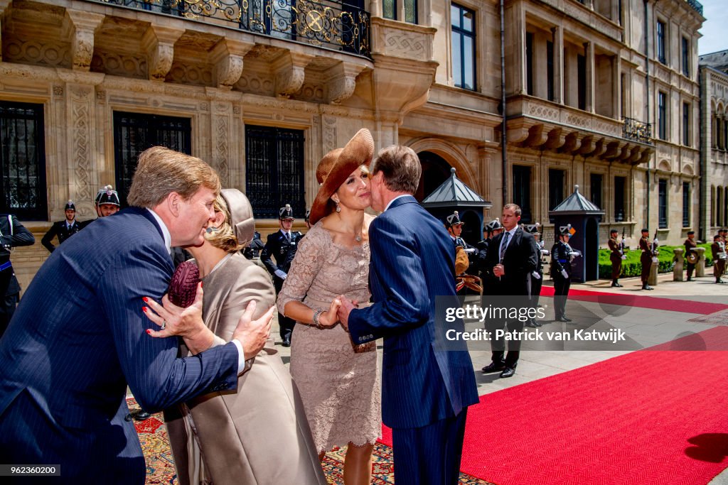 King And Queen Of The Netherlands Visit Luxembourg: Day Three