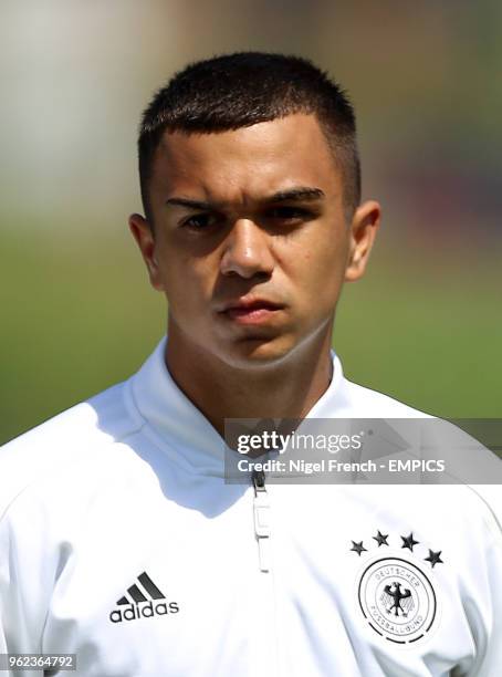 Oliver Batista Meier, Germany Serbia v Germany - UEFA European U17 Championship - Group D - Loughborough University Stadium .