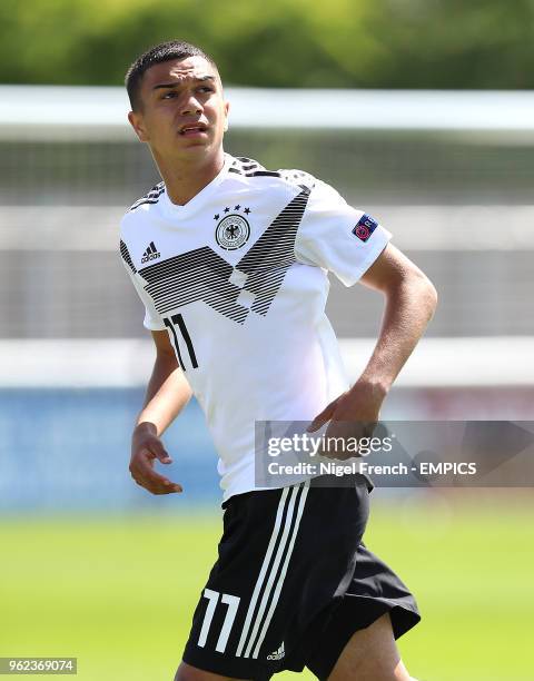 Oliver Batista Meier, Germany Serbia v Germany - UEFA European U17 Championship - Group D - Loughborough University Stadium .