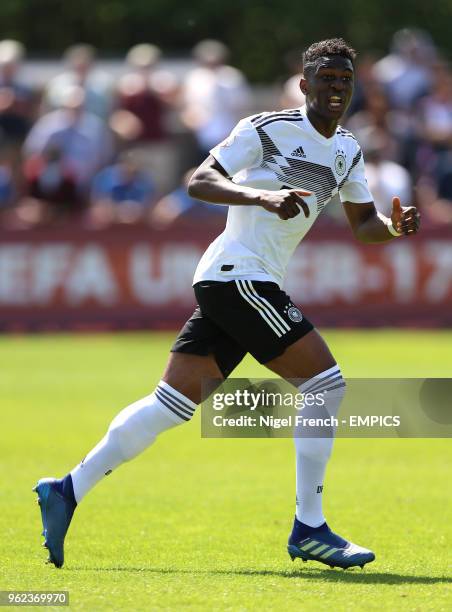 Kevin Vangu Phambu Bukusu, Germany Serbia v Germany - UEFA European U17 Championship - Group D - Loughborough University Stadium .