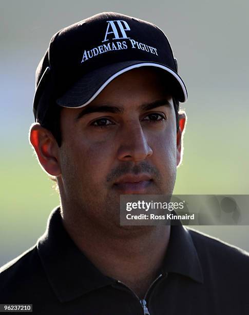 Shiv Kapur of India during the first round of The Commercialbank Qatar Masters at The Doha Golf Club on January 28, 2010 in Doha, Qatar.